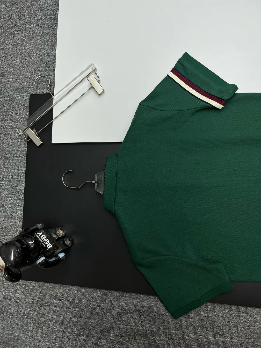 TOMMY New Arrival Polo Same Style 210 ， Factory New Arrival Versatile : Black White Gray Blue Green Size：M-3XL
